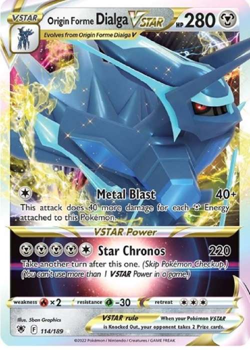 Origin Forme Dialga VSTAR - SWSH10: Astral Radiance