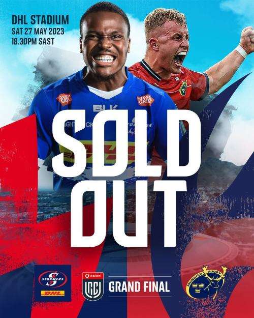 URC Final Tickets Stormers Munster Cape Town 27 May 2023 Business Lounge