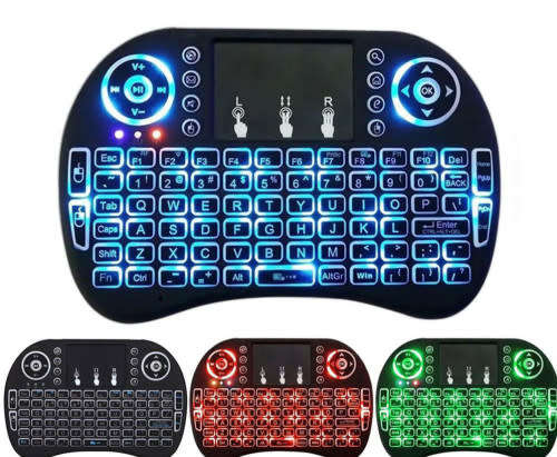 Mini Wireless backlit Keyboard & Mouse