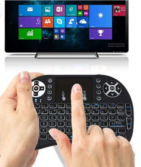 Mini Wireless backlit Keyboard & Mouse