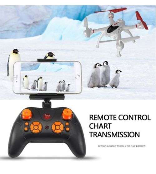 WIFI Camera Drone 6 Axis Gyro Aircraft - black