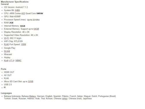X96 mini Android 7.1.2 TV box, 2gig RAM / 16gig supports DSTV NOW, SHOWMAX