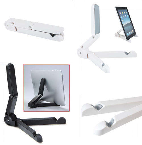 Universal Fold-up Tablet Stand - iPad Mini/iPad/iPhone/Kindle Fire/Galaxy Tab