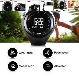 Ezon G2 Smart Sports Bluetooth GPS Watch for Running, Cycling and all outdoor sport.