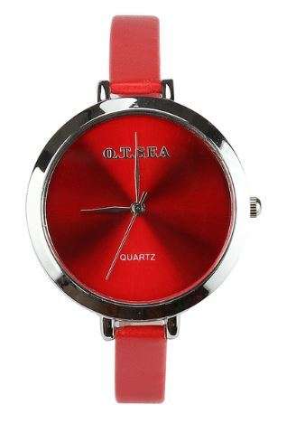 2017 Top O.T.SEA Brand Leather Watch Women Lady Fashion Dress Quartz Wrist Watches Female Watch