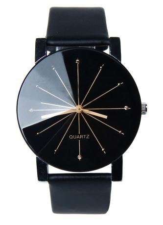 Fashion 2017  Quartz Dial Clock watch women Leather Wrist Watch Round Case relogio feminino