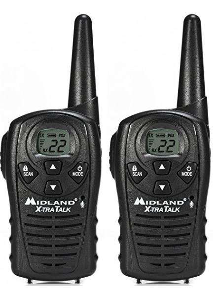 Midland LXT114 22-Channel 18-Mile FRS/GMRS Two-Way Radio (Pair)