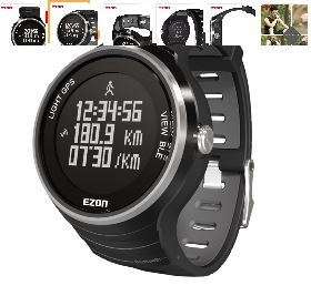 Ezon G1 Smart Sports Bluetooth GPS Watch GYM Running Jogging Fitness Calories Counter Digital Watch