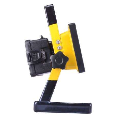 LED Rechargeable Outdoor Floodlight Low Light Bright Light Strobe Light (Blue and Red Flicker)