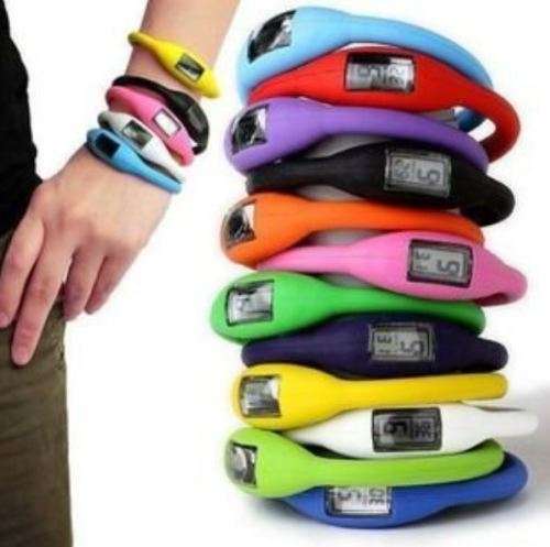 2017 fashion Bracelet Watch Anion Sports Wrist Watch men women Digital Silicon LED Watch