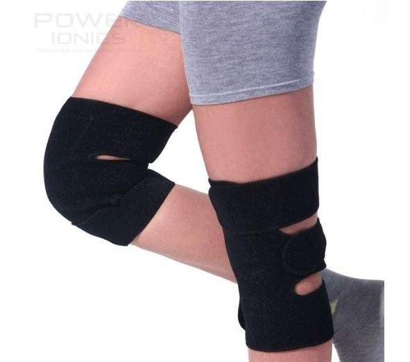 Spontaneous knee support strap