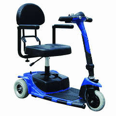 Detachable 3 Wheel Electric mobility scooter with Electric brake & mechanical brake