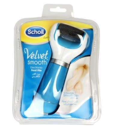 SCHOLL VELVET SMOOTH ELECTRONIC FOOT FILE