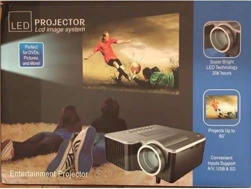 LED Projector LCD Image System - Please read before bidding