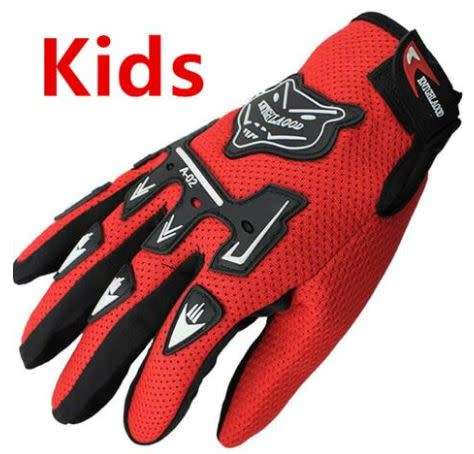 Full Finger Motorcycle/BMX/Cycle Gloves for Children - Free Size