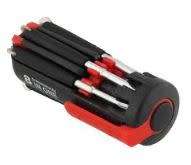 8 in 1 Multi Portable Screwdriver Tools Set with 6 LED Torch