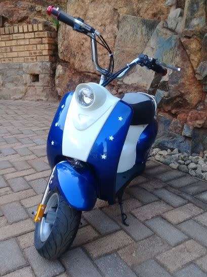 250W 24V Electric Scooter (Looks Similar to a Vespa Scooter)