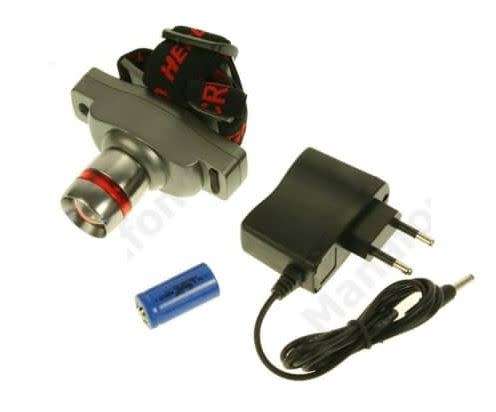 RECHARGABLE LED HEAD LIGHT -3 FUNCTION WITH TELESCOPIC DIMMING