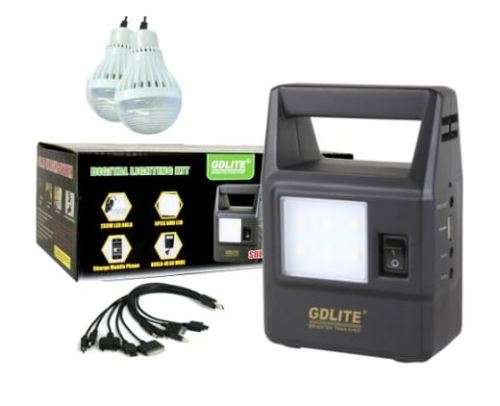 GDLITE Digital lighting kit + Solar charging system