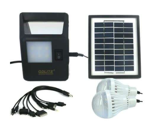 GDLITE Digital lighting kit + Solar charging system