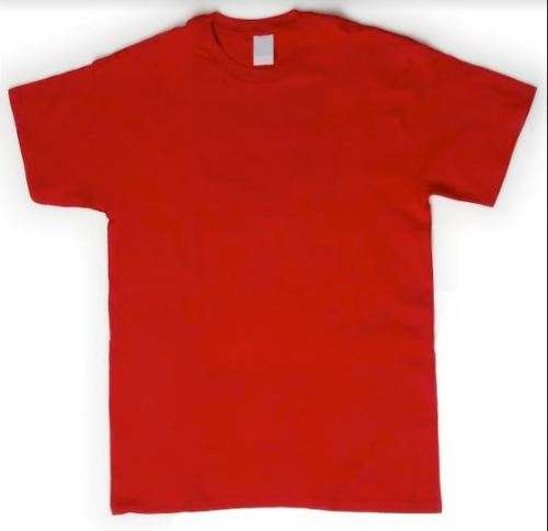 T-Shirts Plain Red  Size Small Adult  (50 available)