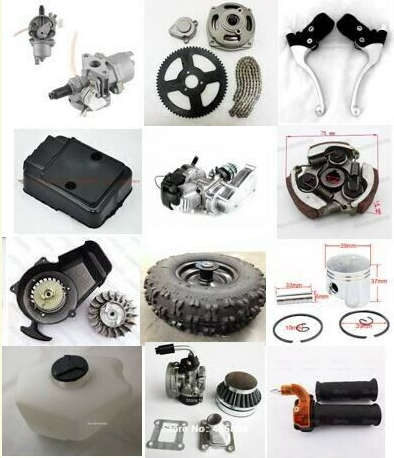 POCKETBIKE IGNITION SYSTEM + KEY (for 2 stroke 49cc/47cc engines etc)