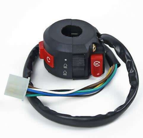 7 WIRES KILL LIGHT STARTER SWITCH ATV QUAD 4 WHEELER, SCOOTER etc