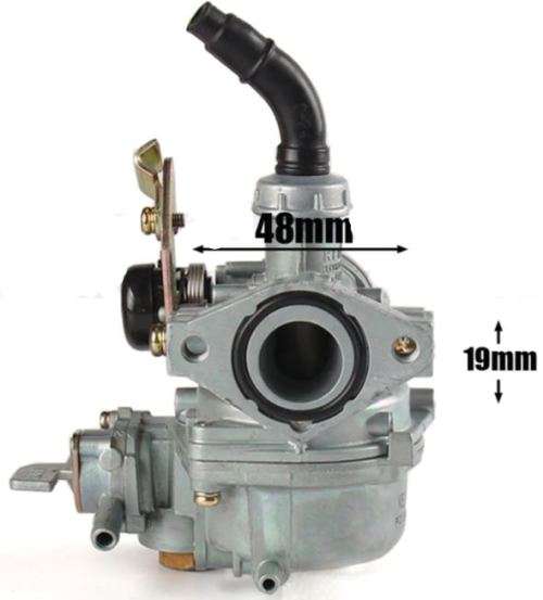 Motorcycle PZ19 19mm Carb Cable Choke For Keihi 50cc 70cc 90cc 110cc Quad ATV Roketa SUNL Kazuma