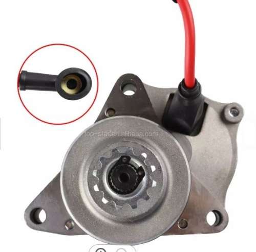 Auto Electric Starter Motor For ATV Bike 50cc 70cc 90cc 110cc 125cc Top Mount 3 Bolts
