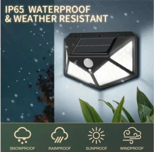 Solar Led Light Outdoor Outdoor Lighting Waterproof Street Lamp LED with PIR Motion Sensor LED