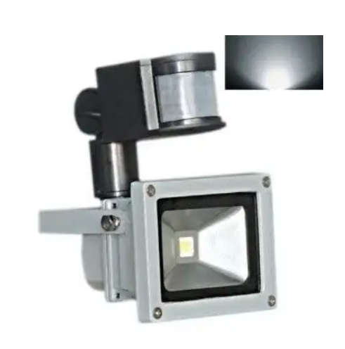 10W LED FLOOD LIGHT WITH MOTION SENSOR