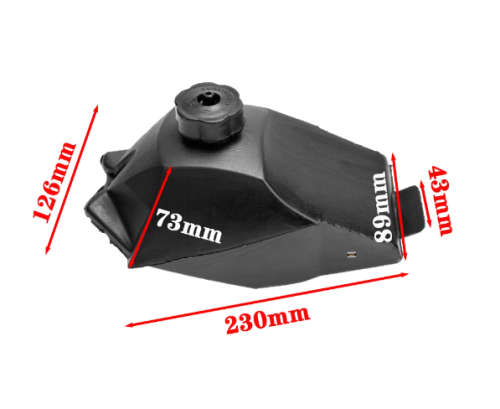 Fuel Tank for 2 Stroke 47cc 49cc Mini Moto ATV  Quad Dirt Pocket Bike Minimoto etc