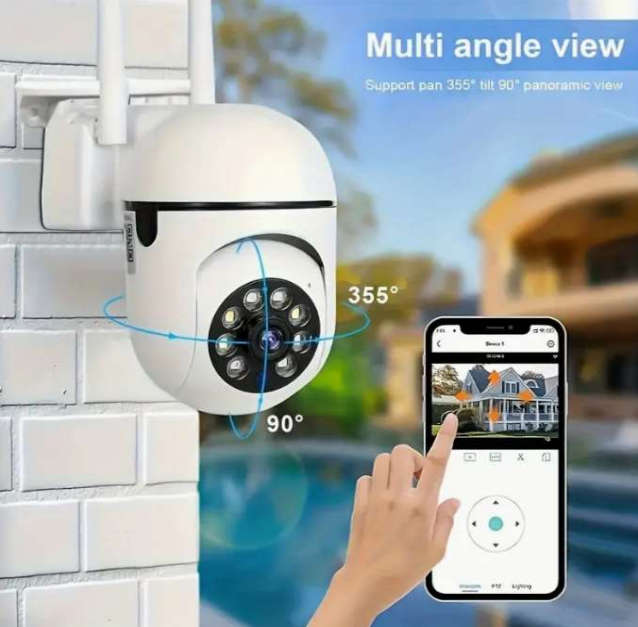 WIFI monitoring camera, Hi Definition intercom home security camera, remote night vision
