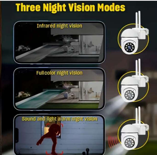 WIFI monitoring camera, Hi Definition intercom home security camera, remote night vision