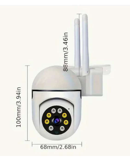 WIFI monitoring camera, Hi Definition intercom home security camera, remote night vision