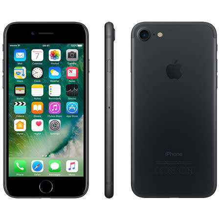 iPhone 7 -128GB - Jet Black - Refurbished!