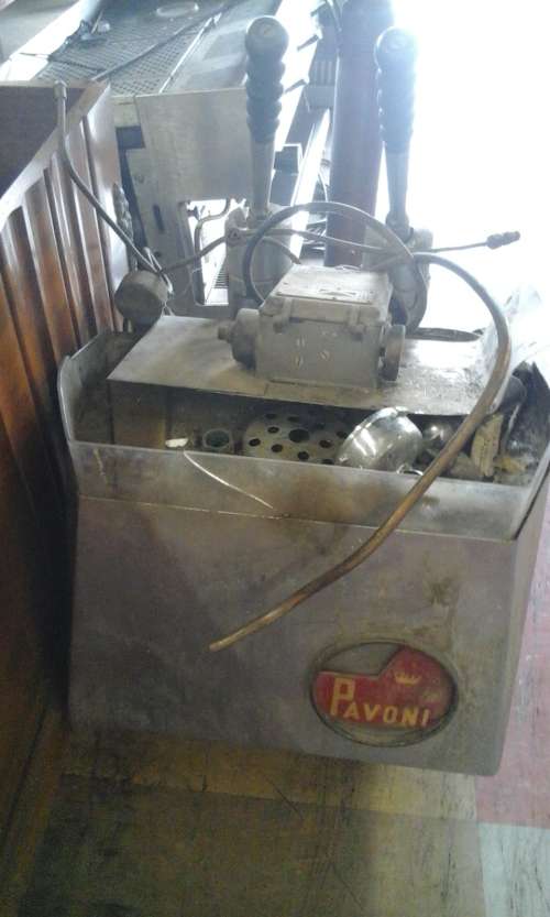 La Pavoni Cappuccino two lever Machine