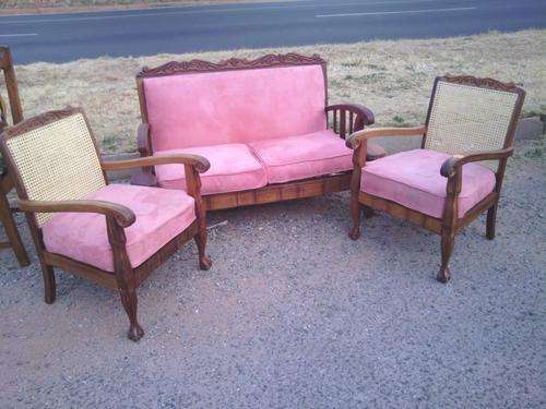 Solid Imbuia Ball & Claw lounge suite