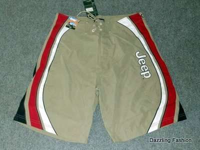 JEEP MEN BEACH BAGGY SIZE 36 100% AUTHENTIC