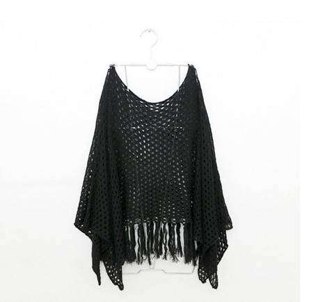 !!!!NEW ARRIVAL !!!! Black crochet top. All size