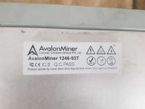 AvalonMiner 1246 (93TH) Antminer  New Unused  Giveaway price. Limited Stock