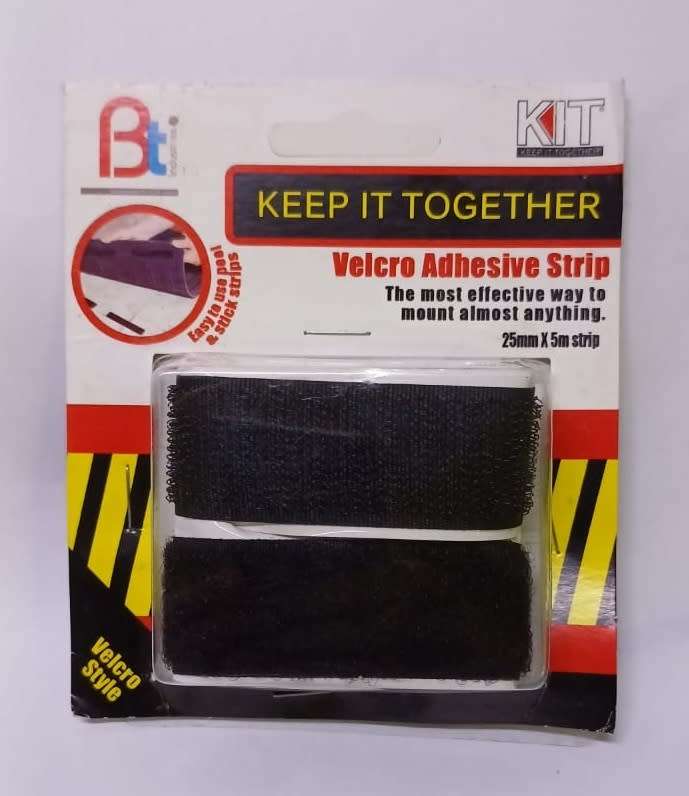 Self adhesive Velcro strip 50cm long x 25mm wide