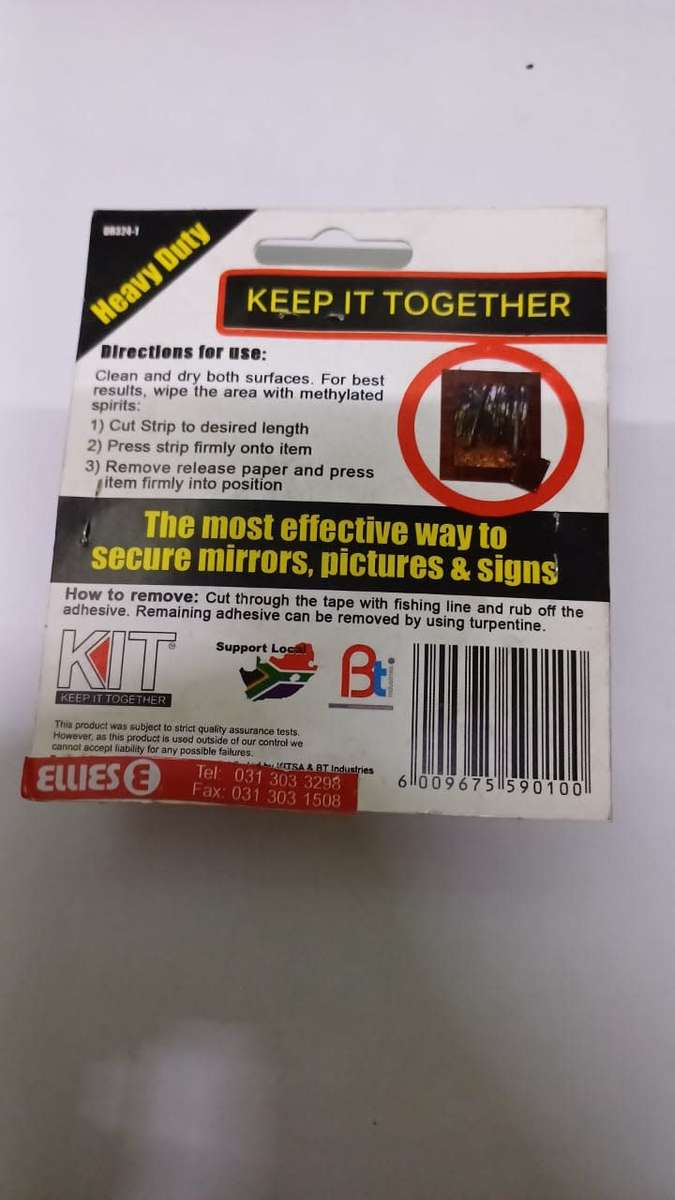 1Mx24mmx3mm Heavy Duty 2 way tape