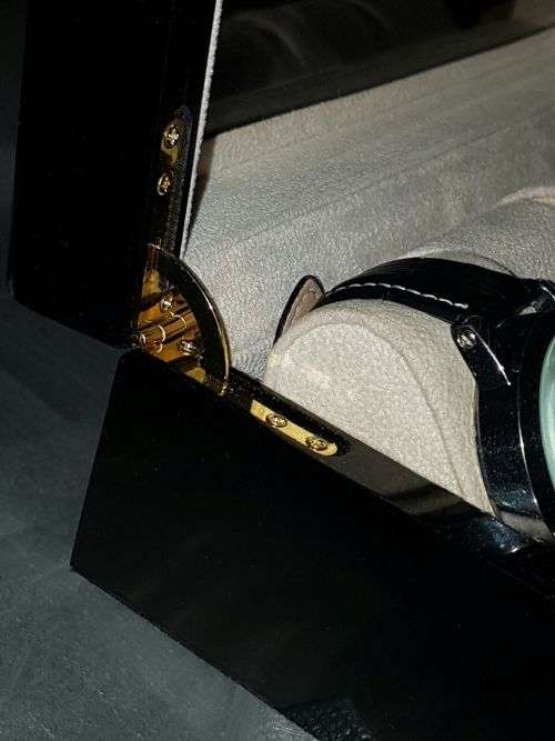 Perfect 5 Slots Cherry Wood Watch box - Travelling Pack