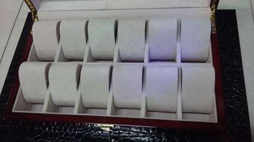 Luxury 12 Slots Cherry Wooden Watch box