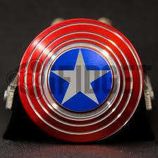 Fidget spinner - captain America Metal
