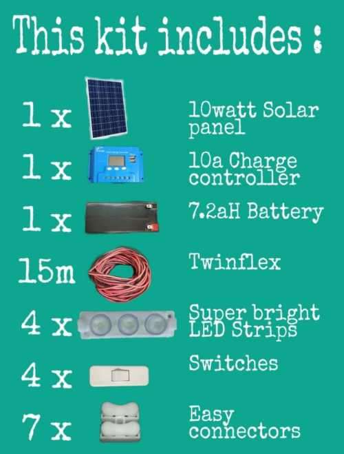Solar Light Kit