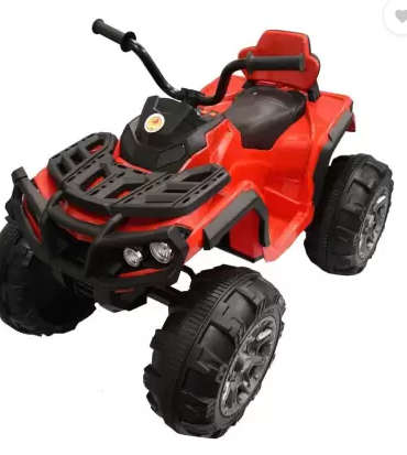 Kids Red Monster Truck Ride on With 9v battery