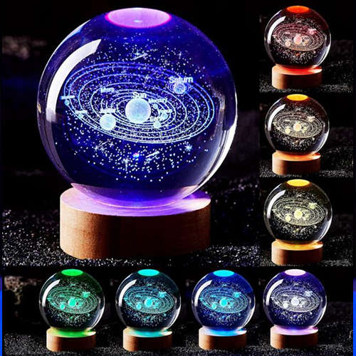 LED Crystal Ball LED Night Light