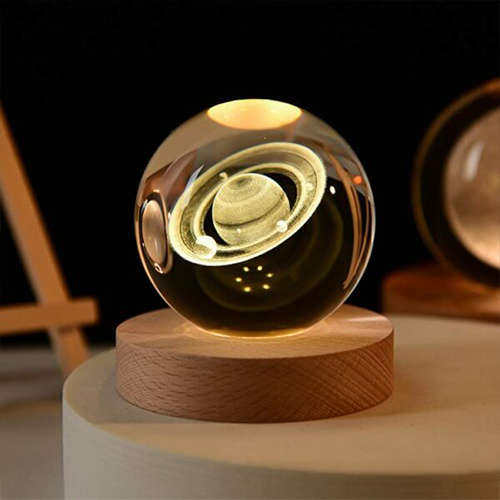 LED Crystal Ball LED Night Light